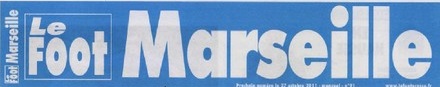 Logo du magazine Le foot Marseille